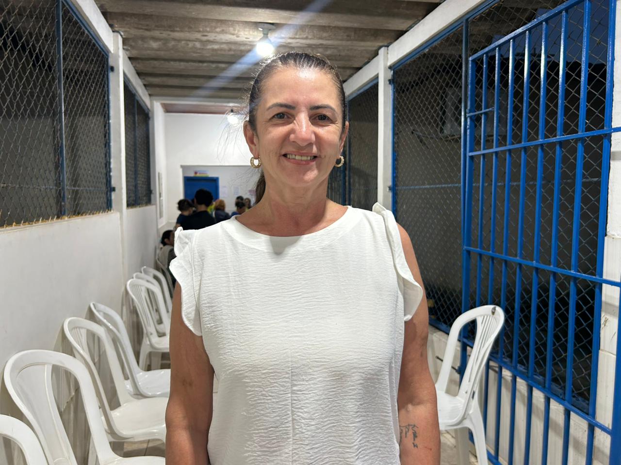 Sandra Cardoso destacou que a proposta da ação foi unir cuidado, saúde e bem-estar em um único espaço